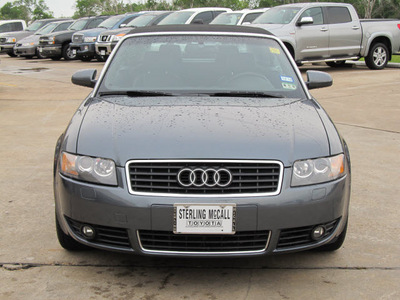 audi a4 2006 dk  gray 1 8t gasoline 4 cylinders front wheel drive shiftable automatic 77074