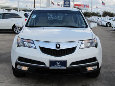 acura mdx 2012 white suv w tech w res gasoline 6 cylinders all whee drive automatic with overdrive 77074