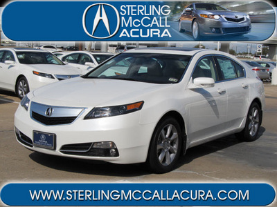 acura tl 2012 white sedan gasoline 6 cylinders front wheel drive automatic with overdrive 77074