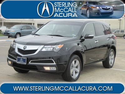 acura mdx 2012 black suv gasoline 6 cylinders all whee drive automatic with overdrive 77074