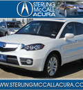 acura rdx 2012 white suv w tech gasoline 4 cylinders front wheel drive automatic with overdrive 77074