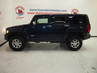 hummer h3 2008 dk  blue suv awd gasoline 5 cylinders 4 wheel drive automatic 75150