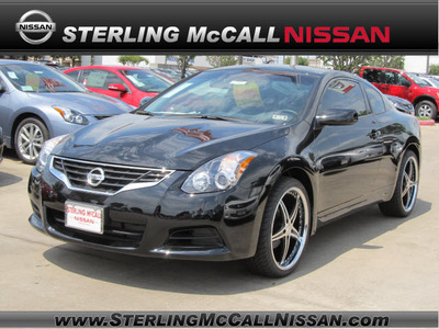 nissan altima 2012 black coupe 2 5 s gasoline 4 cylinders front wheel drive shiftable automatic 77477