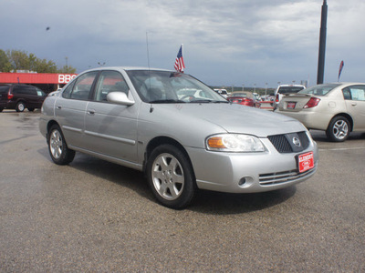 nissan sentra 2006 silver sedan 1 8 s gasoline 4 cylinders front wheel drive automatic 76234