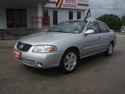 nissan sentra 2006 silver sedan 1 8 s gasoline 4 cylinders front wheel drive automatic 76234