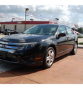 ford fusion 2010 black sedan se gasoline 4 cylinders front wheel drive automatic with overdrive 77706
