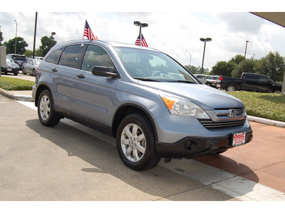 honda cr v 2008 lt  blue suv ex gasoline 4 cylinders front wheel drive automatic with overdrive 77706