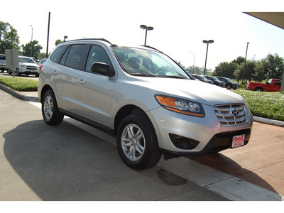 hyundai santa fe 2011 silver gls gasoline 4 cylinders front wheel drive automatic with overdrive 77706