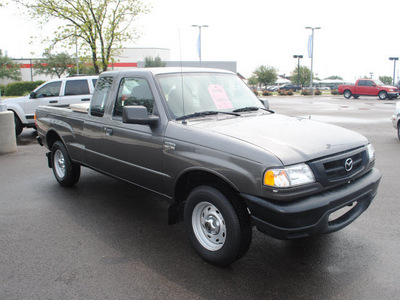 mazda b series truck 2006 gray pickup truck gasoline 6 cylinders rear wheel drive automatic with overdrive 76087