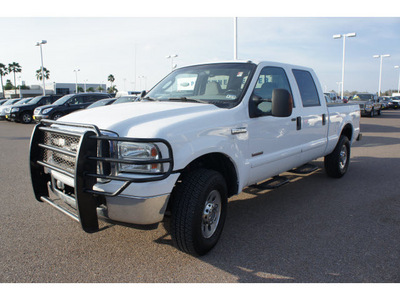 ford f 250 super duty 2005 white xlt diesel 8 cylinders 4 wheel drive automatic 78572