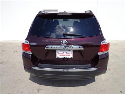 toyota highlander 2011 dk  red suv gasoline 4 cylinders front wheel drive automatic 78577