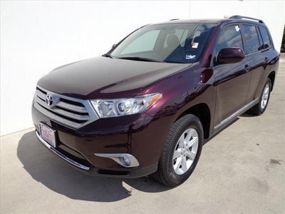 toyota highlander 2011 dk  red suv gasoline 4 cylinders front wheel drive automatic 78577