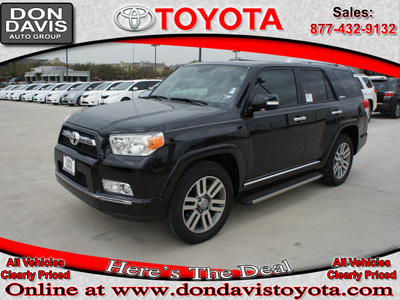 toyota 4runner 2011 black suv limited gasoline 6 cylinders 2 wheel drive automatic 76011