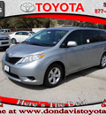 toyota sienna 2011 silver van le 8 passenger gasoline 6 cylinders front wheel drive automatic 76011