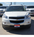 chevrolet traverse 2012 white lt gasoline 6 cylinders front wheel drive shiftable automatic 77566