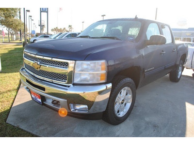 chevrolet silverado 1500 2012 dk  blue lt flex fuel 8 cylinders 4 wheel drive automatic with overdrive 77566