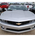 chevrolet camaro 2012 silver coupe lt gasoline 6 cylinders rear wheel drive automatic with overdrive 77566