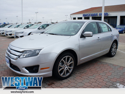 ford fusion 2012 silver sedan se gasoline 4 cylinders front wheel drive shiftable automatic 75062