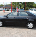 kia spectra 2007 black sedan gasoline 4 cylinders front wheel drive automatic 77008