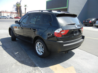 bmw x3 2004 black suv 2 5 gasoline 6 cylinders all whee drive automatic 79925
