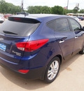 hyundai tucson 2012 blue limited gasoline 4 cylinders front wheel drive automatic 76049