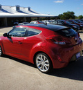 hyundai veloster 2012 boston red coupe dct gasoline 4 cylinders front wheel drive automatic 76049