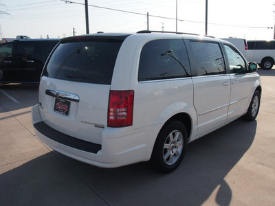chrysler town and country 2010 white van touring gasoline 6 cylinders front wheel drive automatic 75007