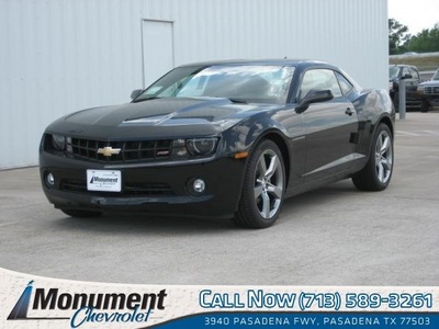 chevrolet camaro 2012 black coupe lt gasoline 6 cylinders rear wheel drive 6 speed automatic 77503