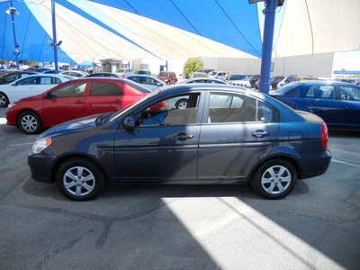 hyundai accent 2010 gray sedan gls gasoline 4 cylinders front wheel drive automatic 79936