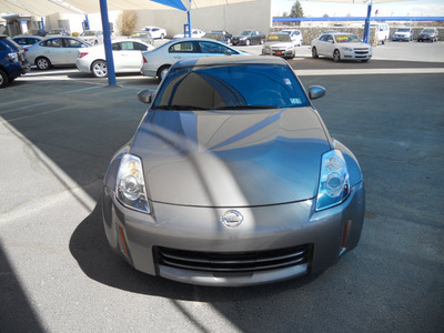 nissan 350z 2008 gray coupe gasoline 6 cylinders rear wheel drive 6 speed manual 79936