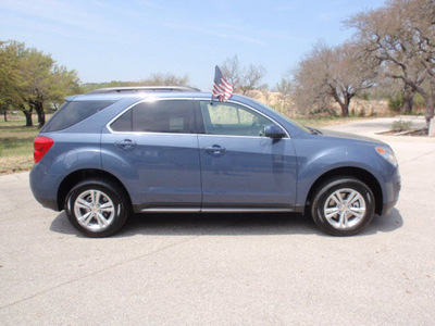 chevrolet equinox 2011 blue lt gasoline 4 cylinders front wheel drive automatic 78028