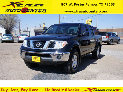 nissan frontier 2007 black se gasoline 6 cylinders 4 wheel drive automatic 79065