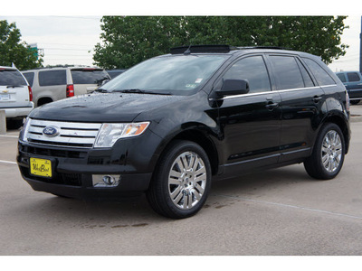 ford edge 2008 black suv limited gasoline 6 cylinders front wheel drive automatic 77094