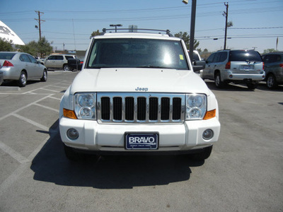 jeep commander 2010 white suv sport gasoline 6 cylinders 4 wheel drive automatic 79925