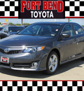 toyota camry 2012 gray sedan se gasoline 4 cylinders front wheel drive automatic with overdrive 77469