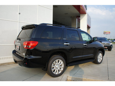 toyota sequoia 2012 black suv platinum flex fuel 8 cylinders 4 wheel drive automatic 77469