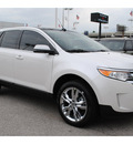 ford edge 2013 white limited gasoline 6 cylinders front wheel drive automatic 77074