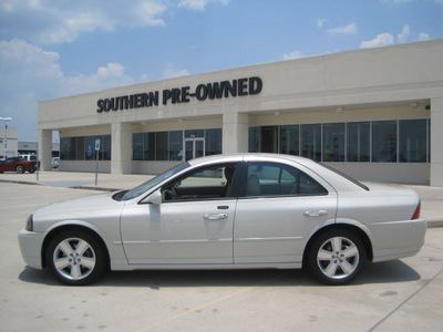 lincoln ls 2006 white sedan gasoline 8 cylinders rear wheel drive automatic 77578