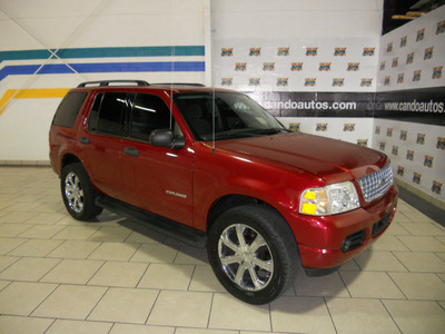 ford explorer 2004 red suv xlt gasoline 8 cylinders rear wheel drive automatic 79935