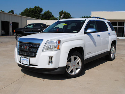 gmc terrain 2010 white suv slt 2 gasoline 4 cylinders front wheel drive automatic 76240
