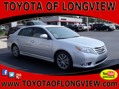 toyota avalon 2012 silver sedan limited gasoline 6 cylinders front wheel drive automatic 75604