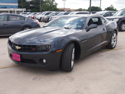 chevrolet camaro 2012 black coupe lt gasoline 6 cylinders rear wheel drive automatic 78130