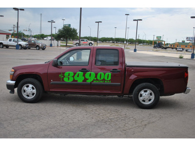 chevrolet colorado 2008 dk  red lt gasoline 4 cylinders 2 wheel drive automatic 78861