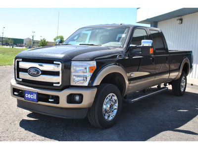 ford f 350 super duty 2012 black king ranch biodiesel 8 cylinders 4 wheel drive automatic 78861