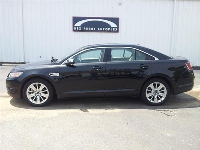 ford taurus 2010 black sedan limited gasoline 6 cylinders front wheel drive automatic 75964