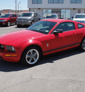 ford mustang 2006 red coupe gasoline 6 cylinders rear wheel drive automatic 79936