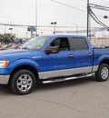 ford f 150 2009 blue styleside gasoline 8 cylinders 2 wheel drive automatic 79936