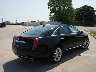 cadillac xts 2013 black sedan premium collection gasoline 6 cylinders front wheel drive 6 speed automatic 76206