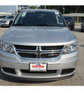 dodge journey 2012 silver suv se gasoline 4 cylinders front wheel drive shiftable automatic 77017