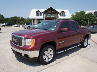 gmc sierra 1500 2008 maroon sle gasoline 8 cylinders 2 wheel drive automatic 76087